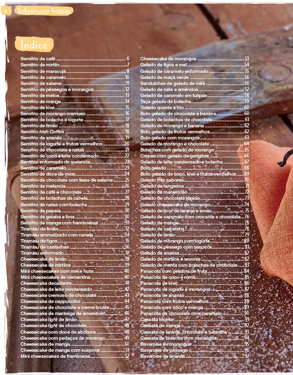 Especial 100 Sobremesas Frescas - versão digital