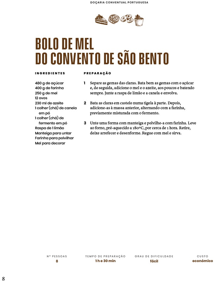 Livro da Doçaria Conventual Portuguesa - ebook