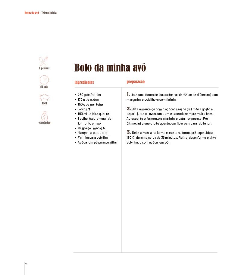 Livro Bolos da Avó - Ebook