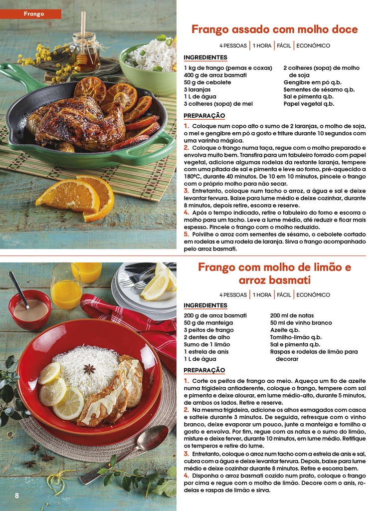 Especial 100 Receitas de Carnes Brancas - versão digital