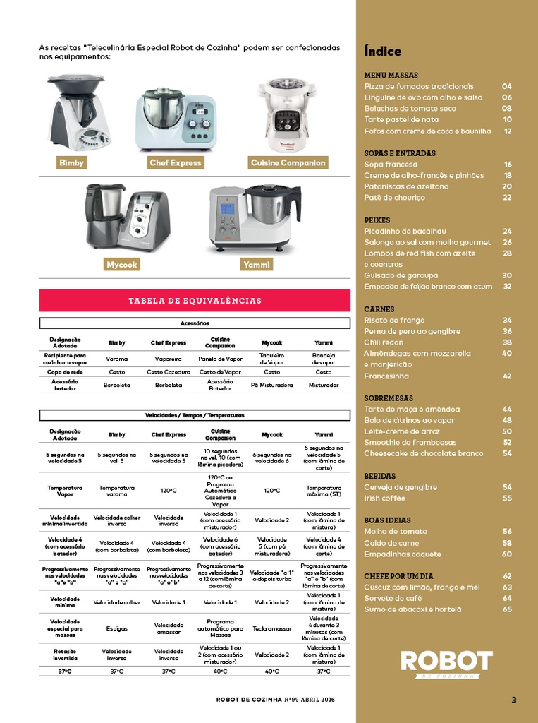 Robot de Cozinha 99- versão digital