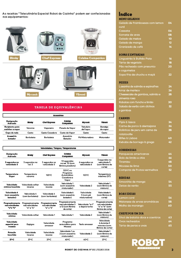 Robot de Cozinha 102- versão digital