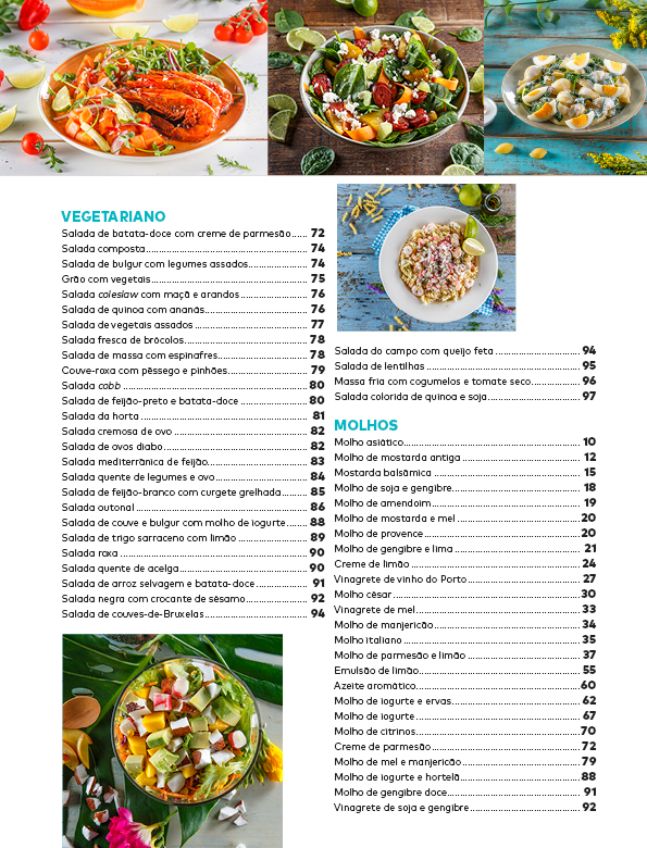 Especial 100 receitas de Saladas - versão digital