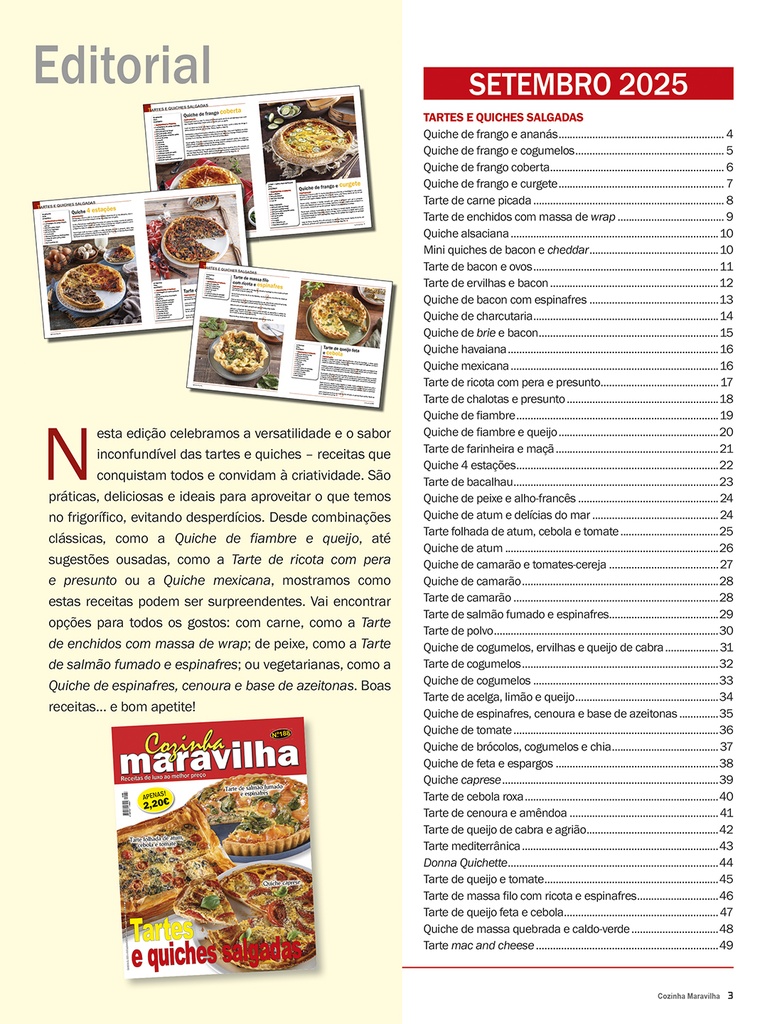 Cozinha Maravilha 188 - versão digital