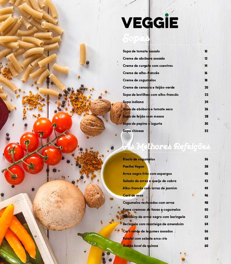 Livro Veggie receitas criativas - ebook