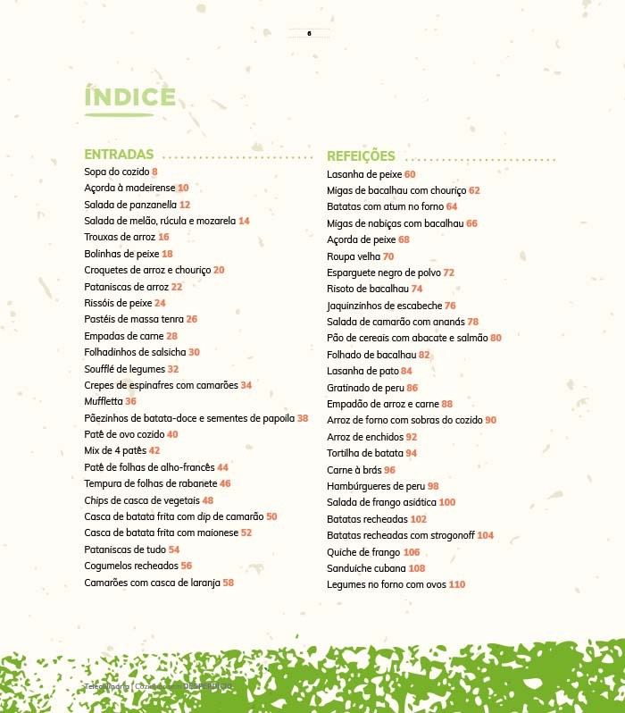 Livro cozinhar sem desperdício - ebook