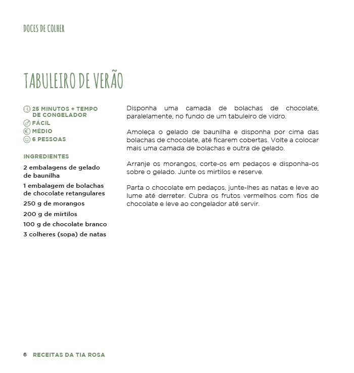 Receitas da Tia Rosa | Doces de Colher  - ebook