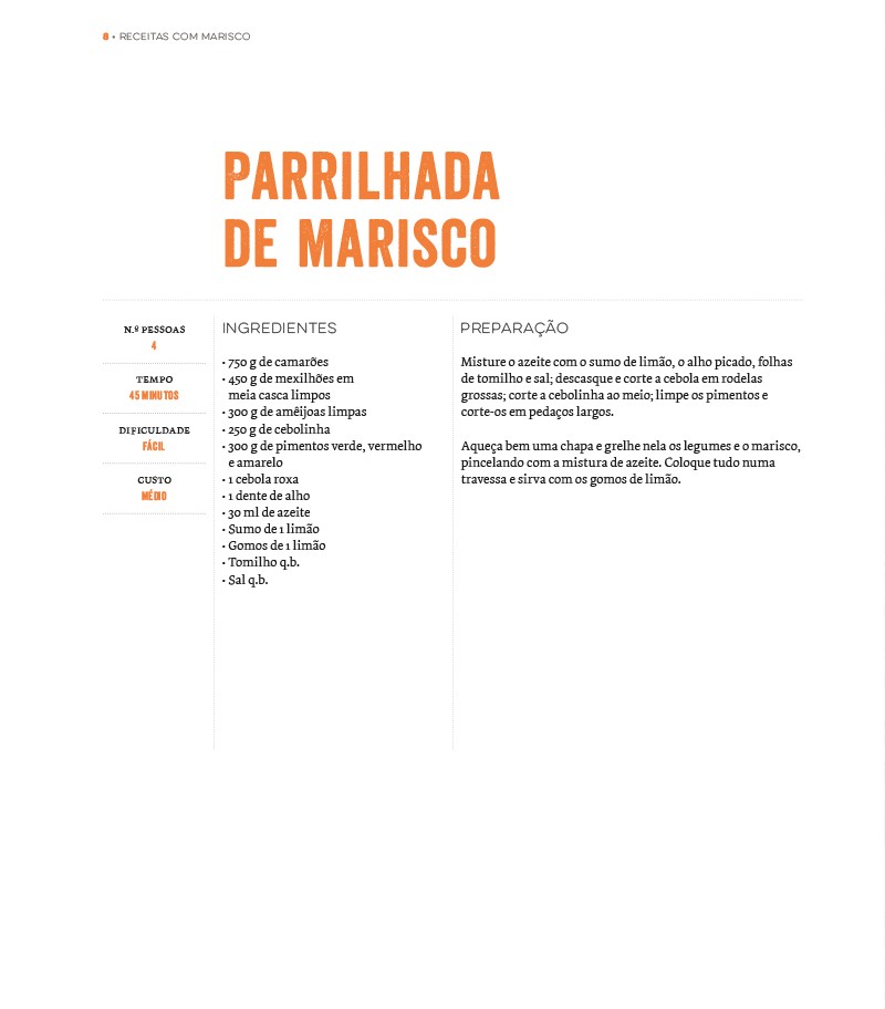 Livro Receitas com marisco - ebook