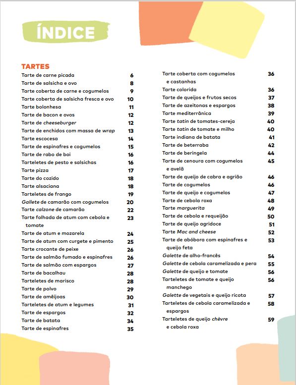 Especial 100 Tartes e Quiches - versão digital