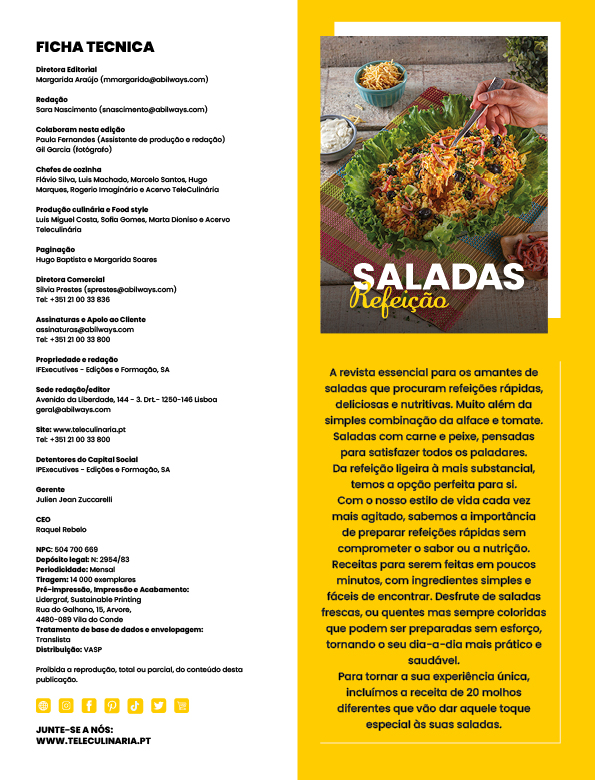 Especial 100 Saladas Refeição - versão digital