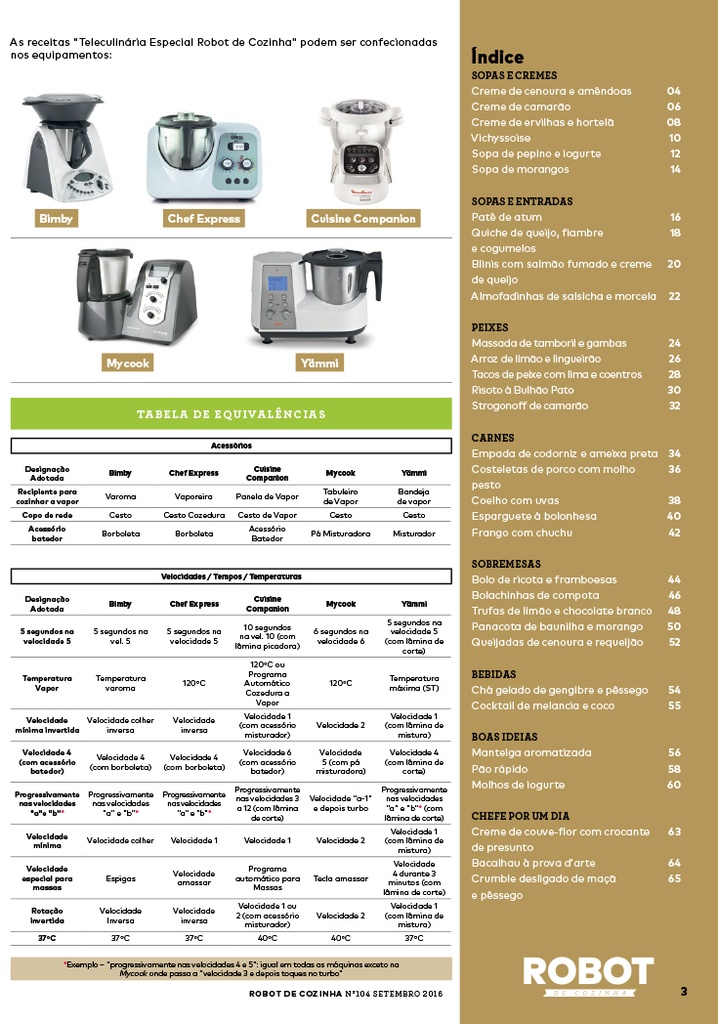 Robot de Cozinha 104- versão digital