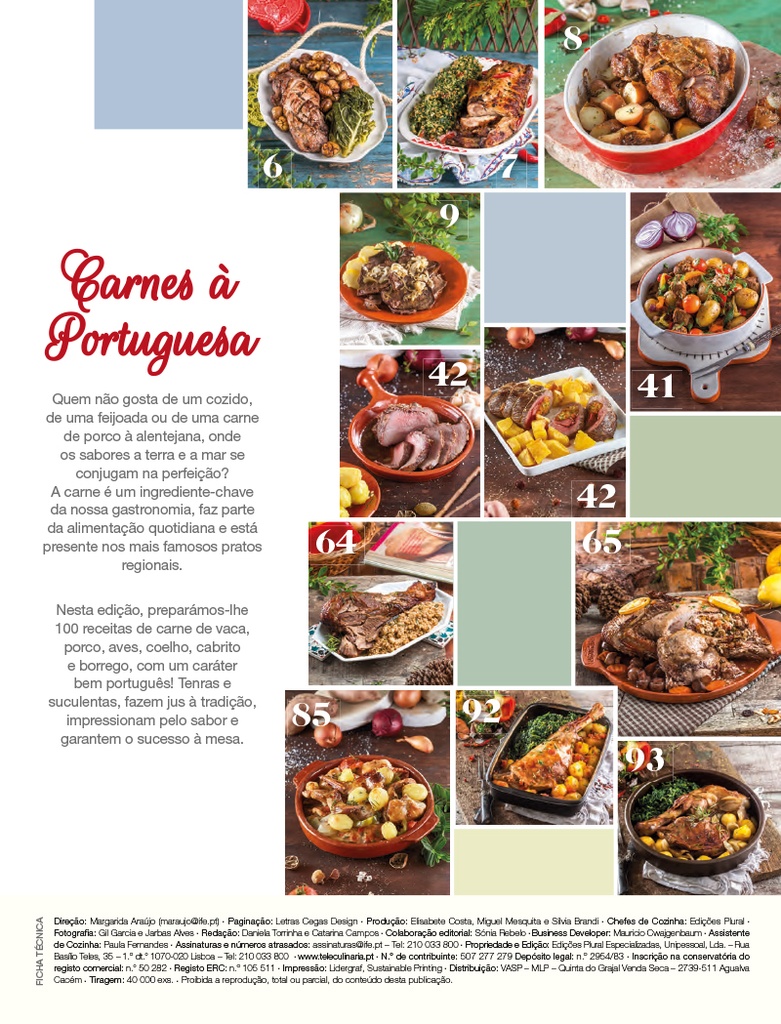 Especial 100 Carnes à Portuguesa - versão digital