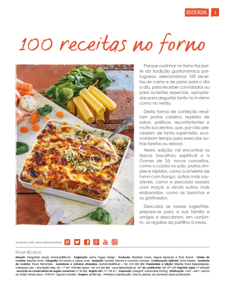 Especial 100 Receitas no Forno- versão digital