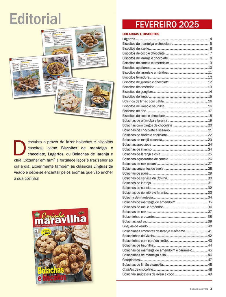 Cozinha Maravilha 181 - versão digital