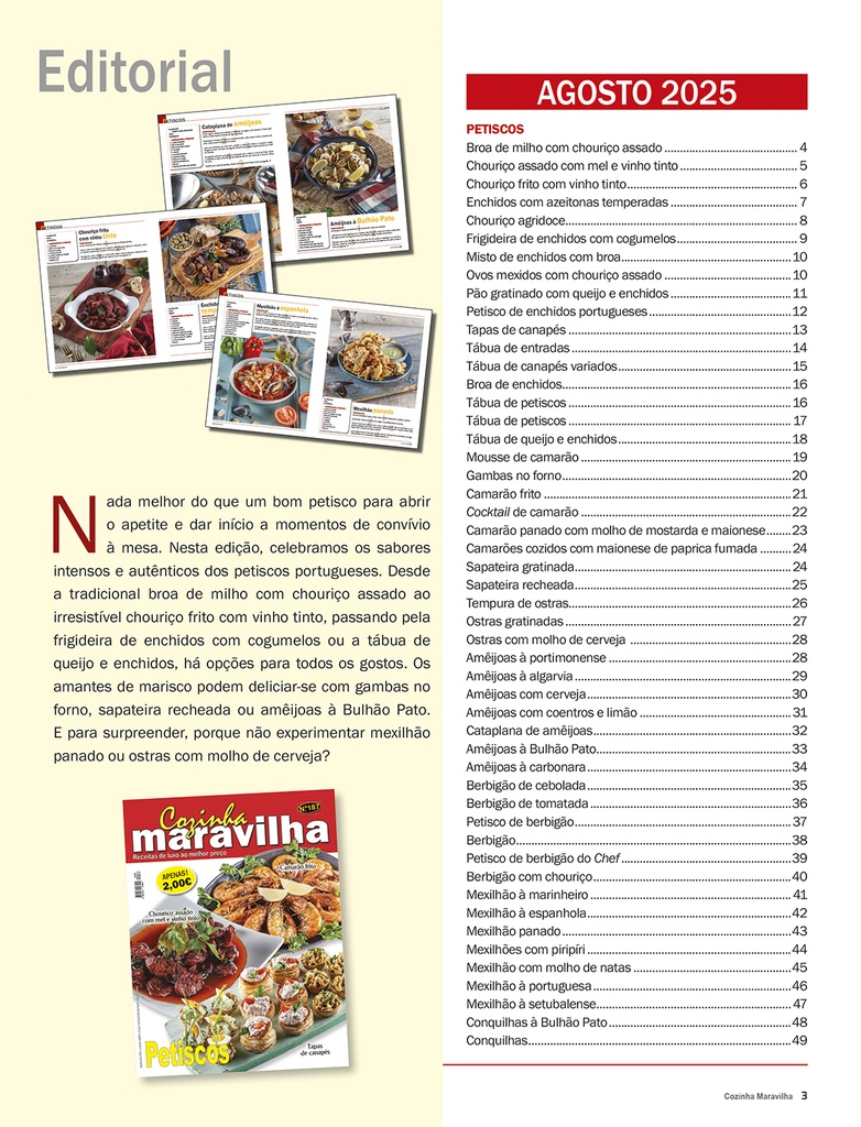 Cozinha Maravilha 187 - versão digital