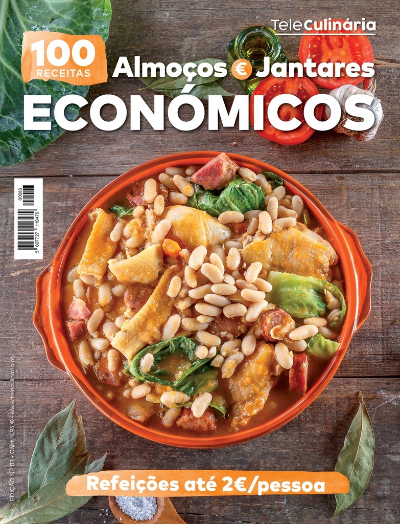 Especial 100 Almoços e Jantares Económicos – versão digital