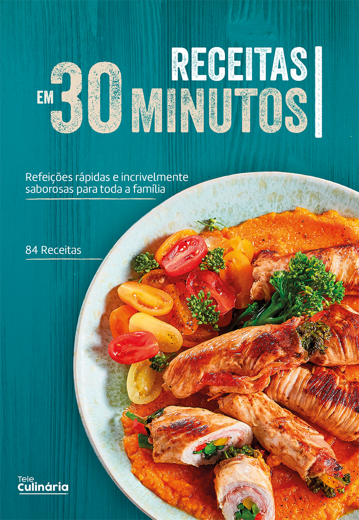 Livro Receitas em 30 minutos  - eBook