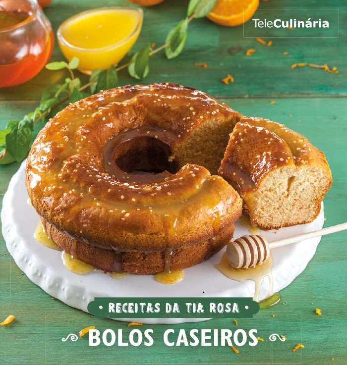 Livro Receitas da Tia Rosa | Bolos Caseiros   - eBook