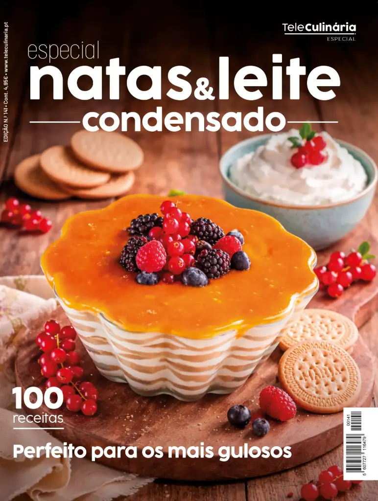 Especial 100 Receitas com natas e leite condensado - versão digital